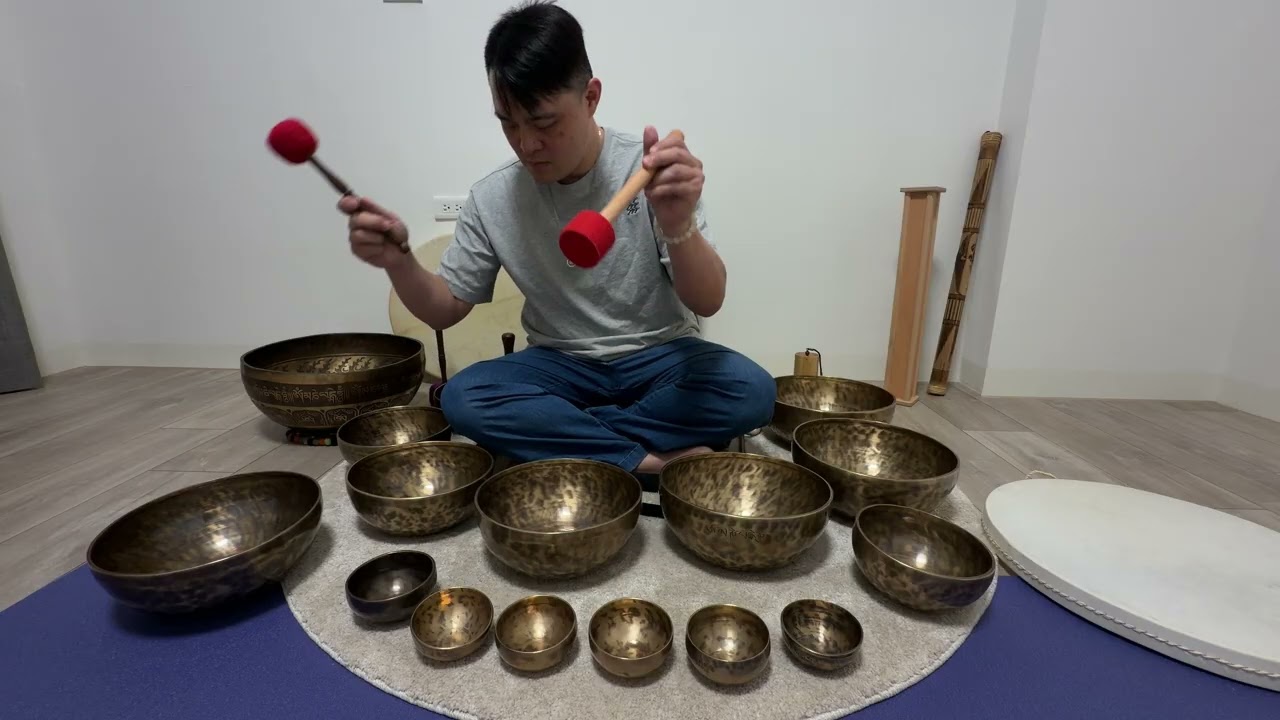 聲音釋放情緒｜頌缽深層放鬆音療Emotional Release Sound Healing ｜ Singing Bowl Deep Relaxation