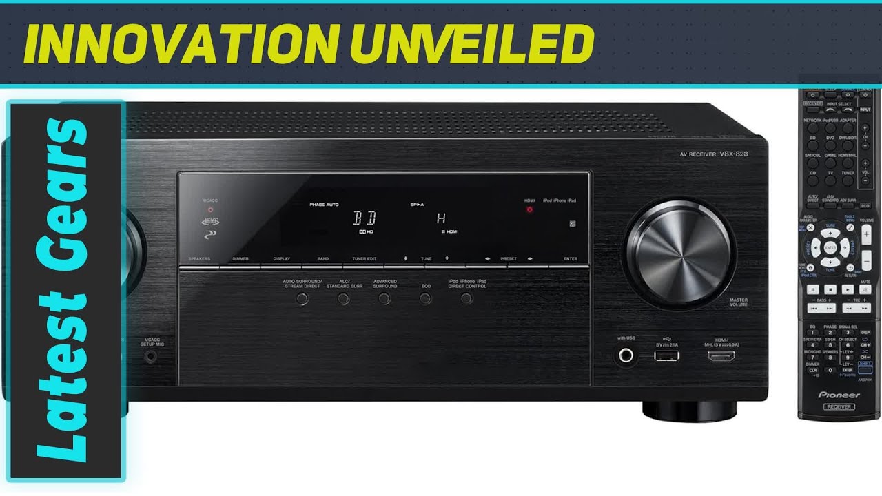 Pioneer VSX-823 5.1-Channel Network AV Receiver Review