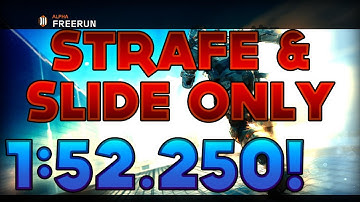 Alpha Freerun | 1:52.250 | Strafe & Slide Only | Black Ops 3
