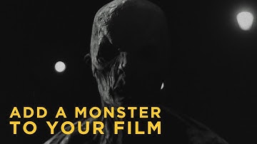 Add a Monster To Your Horror Film - After Effects - Element 3D Tutorial