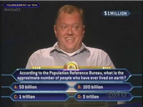 Sam Murray's Million Dollar Question - Who Wants to be a Millionaire [Old Format]