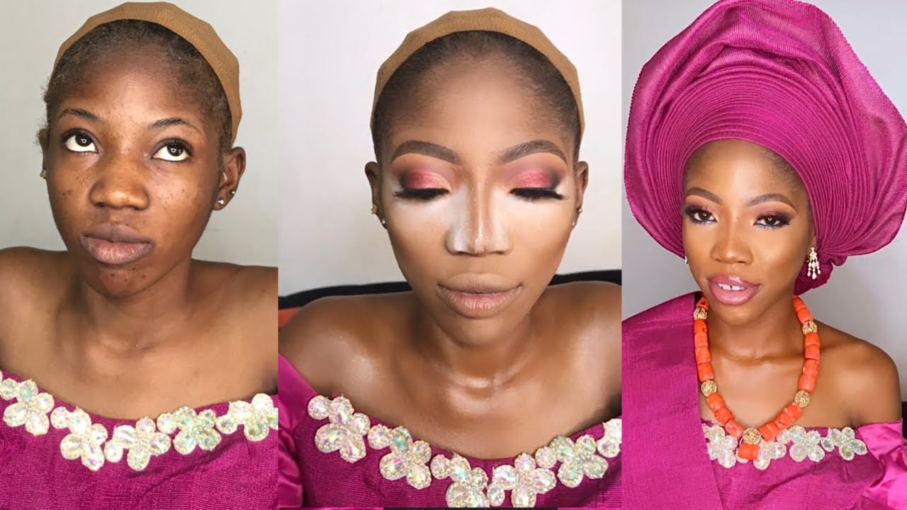 Nigerian Bridal Makeup And Gele