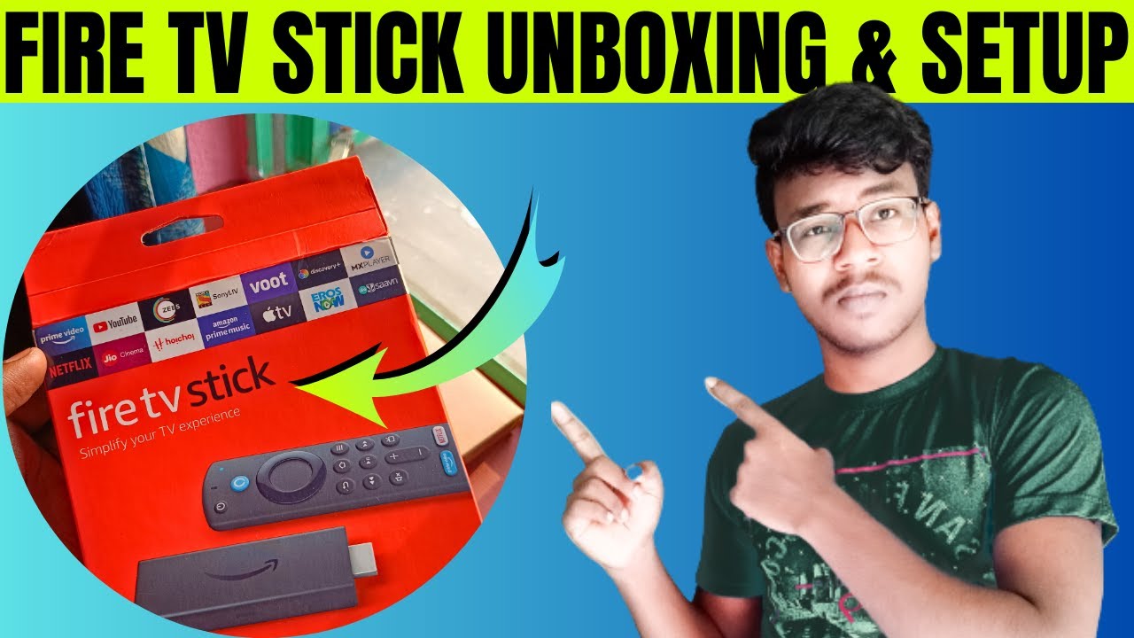 Amazon Fire Stick 3rd Generation Unboxing and Complete Setup in Hindi-How to Setup Amazon Fire Stick