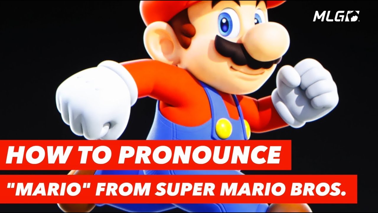 How to Pronounce Mario from Super Mario Bros YouTube