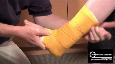 Ankle Stirrup Splint Technique