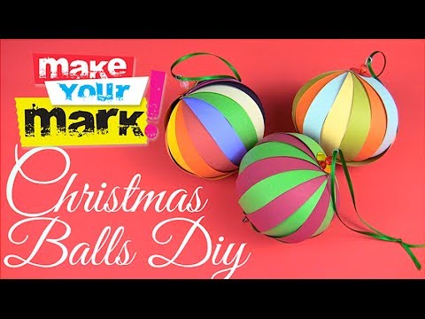 How to Make Christmas Balls!