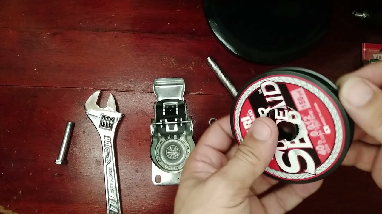 Making a Fishing Line Spooling Device