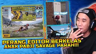 EDITOR BERKELAS FREE FIRE VS PUBG TERKACAU! KEREN2 NJIR!!!