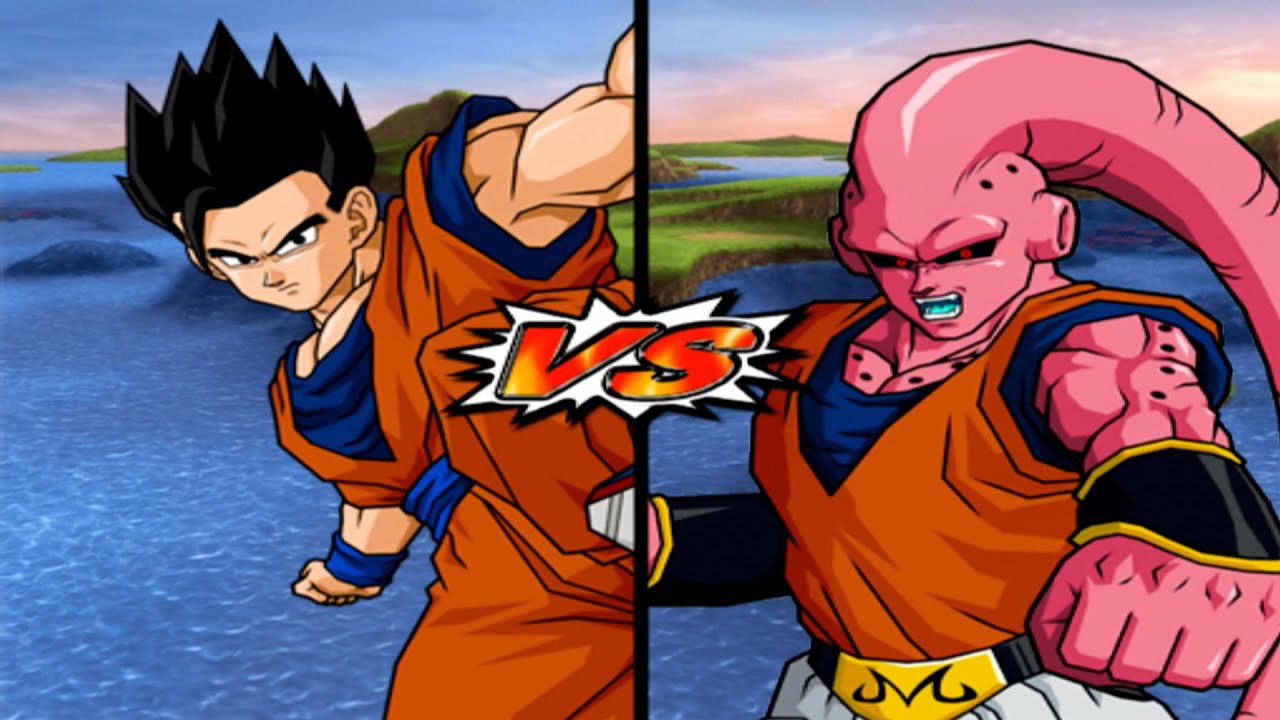 ULTIMATE GOHAN VS SUPER BUU (GOHAN ABSORBED) Color 1 Dragon Ball Z ...