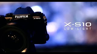 FUJIFILM X-S10 Cinematic Low Light Video Test | Fuji lens 16mm, 35mm, 18-55mm, 70-300mm test shots