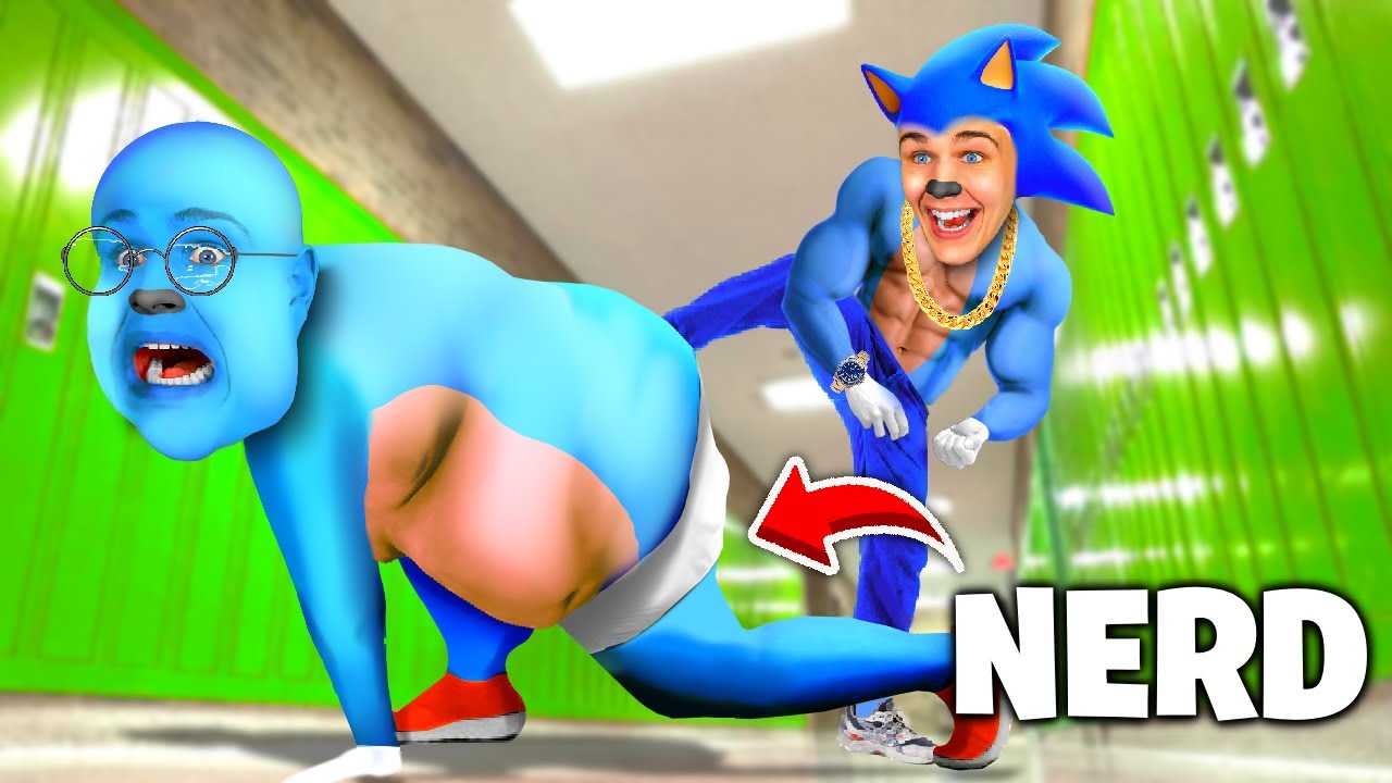 Šikanují SONIC NERDA ve ŠKOLE v GTA 5!