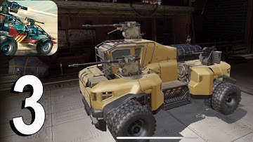 Crossout Mobile PvP Action - Gameplay Walkthrough Part 3 - Brigadier🔥(iOS,Android)