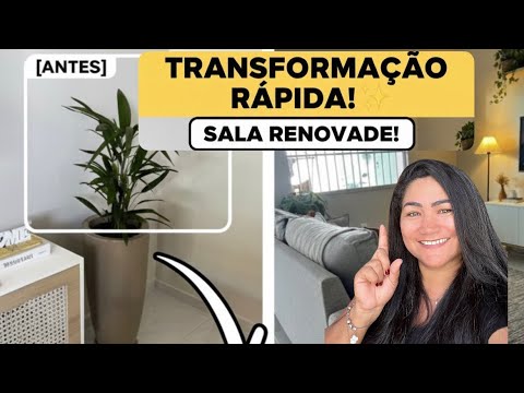 I started 2026 with a bang! I decided to add some charm to the living room: Quick Transformation 🌿