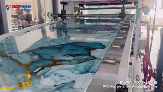 Revolutionary UV Coating 3D Printing Machine for Waterproof PVC Marble Sheets Production