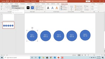 How to Change Shape in a Slide to another Shape in Power Point - Office 365
