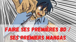 Faire ses premières BD / mangas