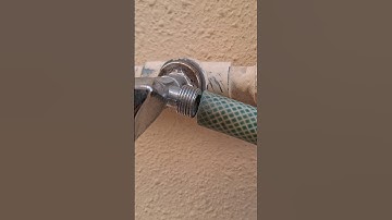 To Connect Garden Hose without Faucet Adopter | How To | Useful tips & tricks #diy #youtubeshorts
