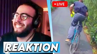 LIVE VERFOLGUNGSJAGD MIT DEM FAHRRAD 😂💀