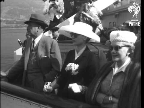 Grace Kelly Arrives At Monte Carlo (1956)