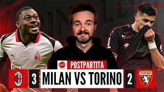 MILAN-TORINO 3-2, lo CAPIAMO oppure NO? | Postpartita con RINALDO MORELLI