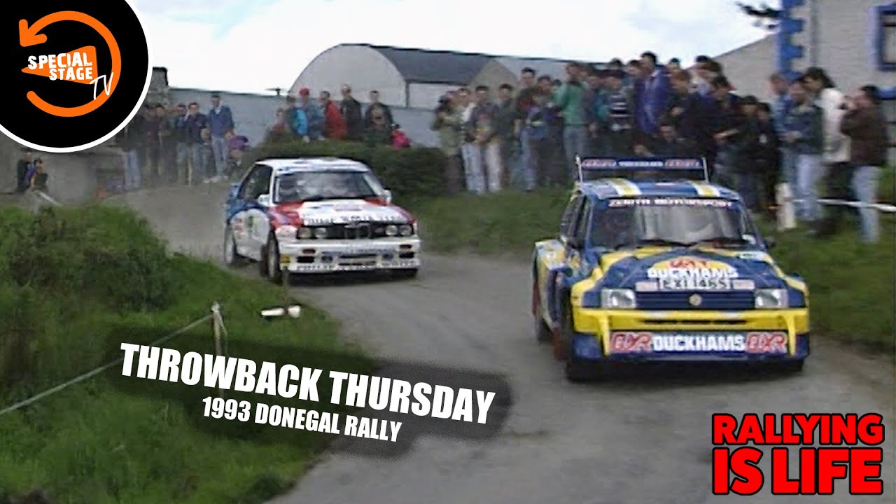 Throwback Thursday - 1993 Donegal Rally - YouTube