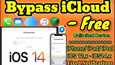 🆓 Bypass iCloud/Unlock SIM Full Untethered iOS 14.3+ Fixed Notification, Unlimited iPhone/IPad🆓 2021