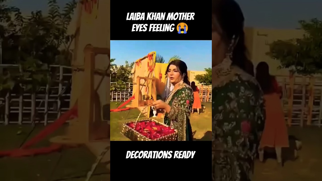Laiba Khan Eman Khan Mother Feeling Sad 😭 Crying 