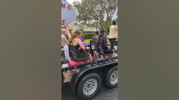 Timber Creek High School Homecoming parade in the rain! #timbercreek #orlando #homecoming