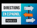 Directions en espagnol pt2  apprendre lespagnol  phrases de voyage 3