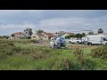 Bell47 landing and take off