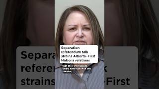 Separation referendum talk strains Alberta–First Nations relations