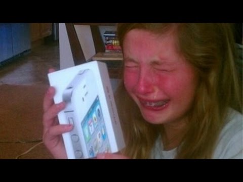 Kids react to presents and gifts - Fail compilation