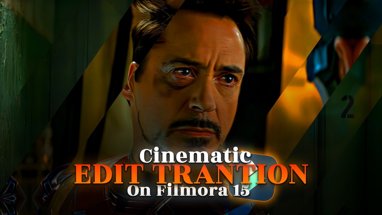 Make Cinematic Edit Transition On Filmora 15 - YouTube