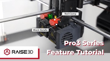 Raise3D Pro3 Series Feature - Interchangeable Hot End
