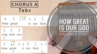 How Great is our God - Kalimba Tabs and Tutorial chords