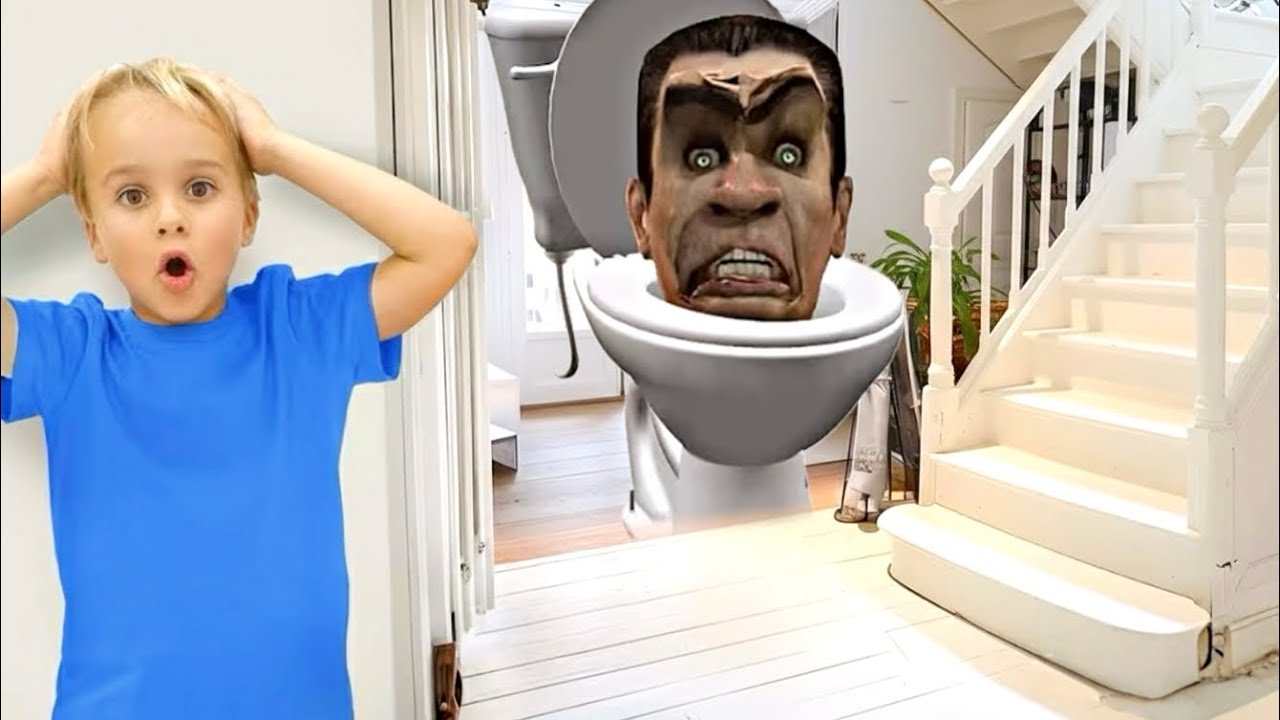 Vlad & Niki | Skibidi Toilet – Funny Logo Effects & Logo Transformations!