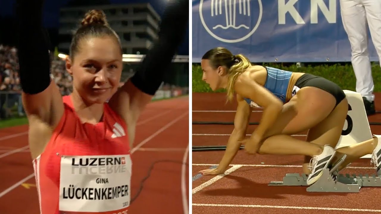 Джина Люкенкемпер сразится с Кембой Нельсоном и Леони Пуанте на дистанции 200 метров в Люцерне, 2...