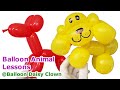 Balloon Dogs TUTORIAL Balloon Animal Lessons for Beginners