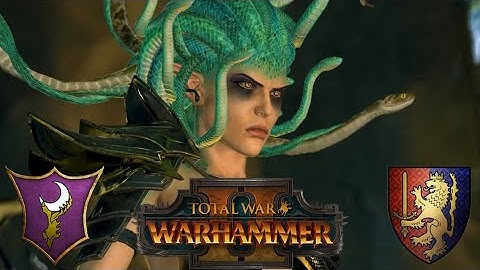 Never picked | Bloodwrack Medusa | Dark Elves vs Bretonnia | Total War: Warhammer 2