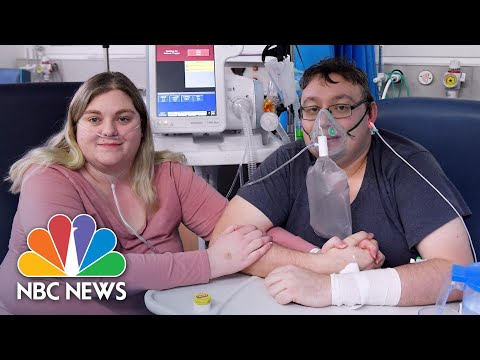 U.K. Couple With Severe Covid Cases Marry In Hospital | NBC News NOW