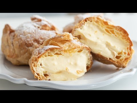 Cream puffs：Choux au Craquelin｜HidaMari Cooking