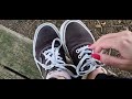 old vans shoes and long red nails #asmr #nails #shoes