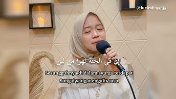 INNA FIL JANNATI (lirik dan terjemahan) - Cover by Alma Esbeye