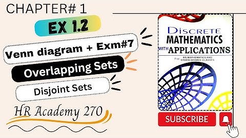 Exercise 1.2 discrete math | Ex 1.2 discrete mathematics by Dr Abdur Rehman