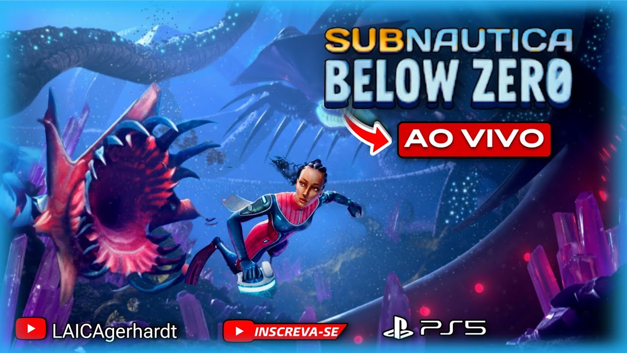 🔴 LIVE -👽🥶 Subnautica Below zero 👽❄️- explorando o mar alienígena -👽😈 #LIVE 79