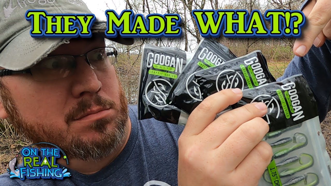 Early Spring Bank Fishing with the Googan Crappie Series Baits 