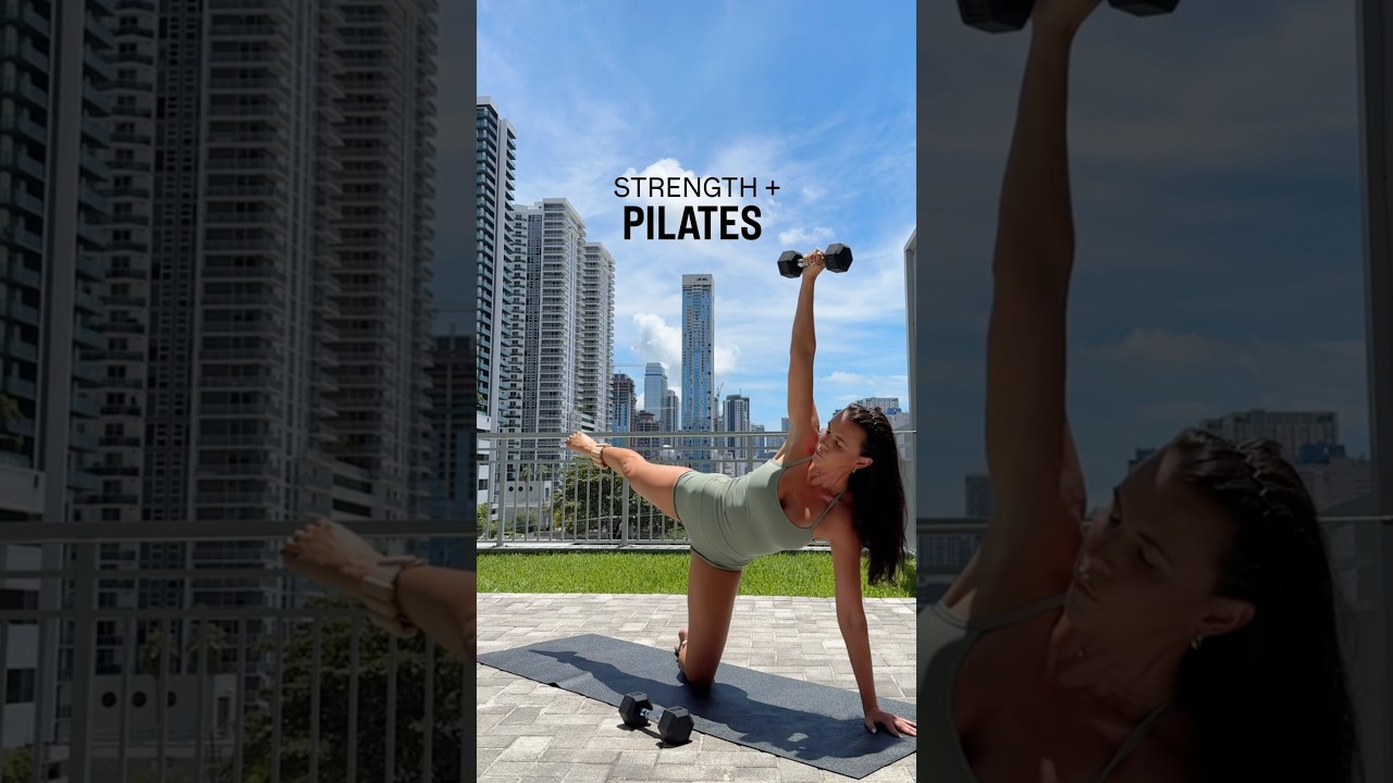 PILATES + STRENGTH FUSION 🔥 #pilates #pilatesworkout