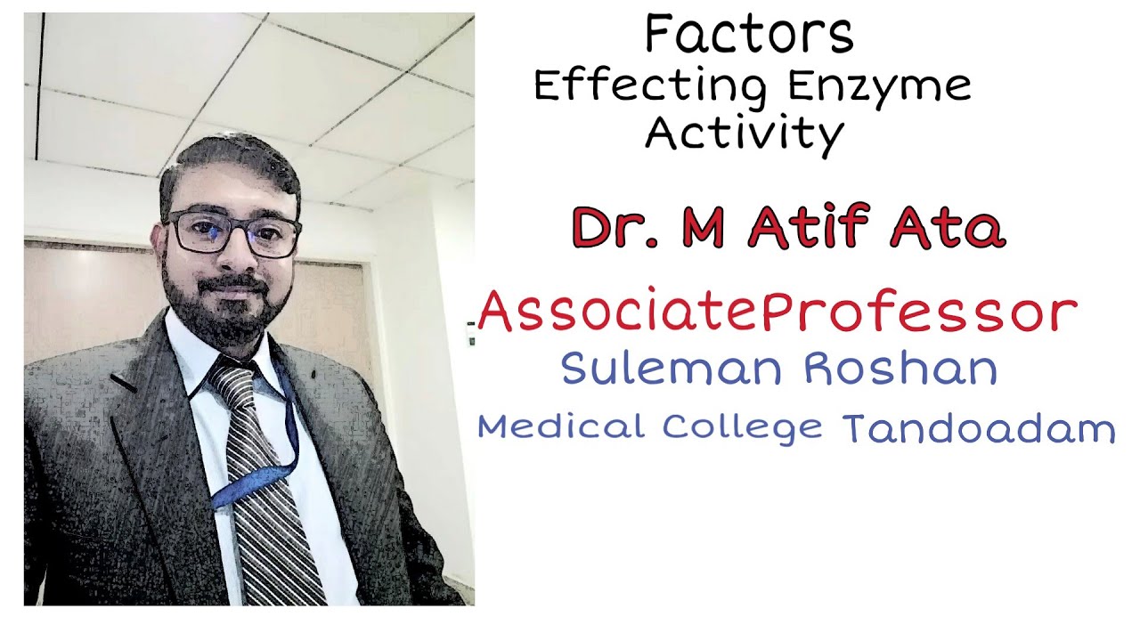 factors effecting Enzyme || DR M ATIF ATA - YouTube