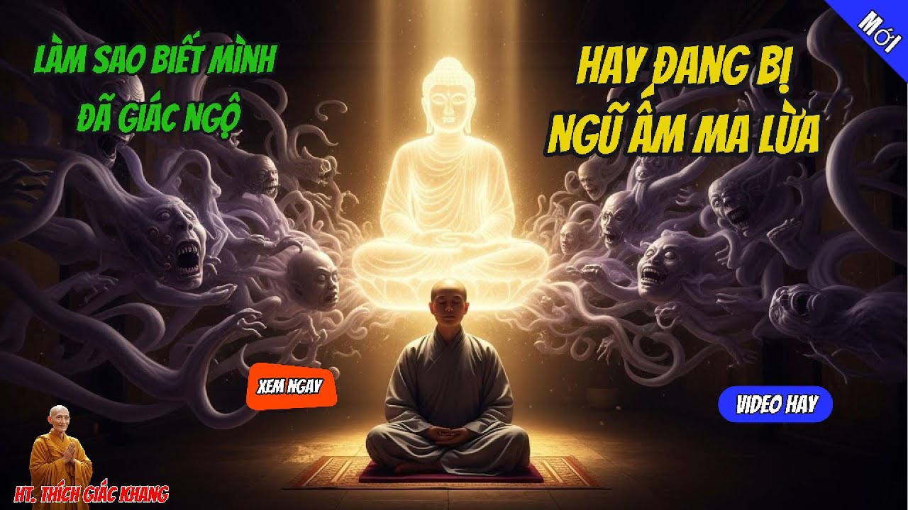 Làm Sao Biết Mình Đã Giác Ngộ Hay Đang Bị Ngũ Ấm Ma Lừa | Thầy Thích Giác Khang