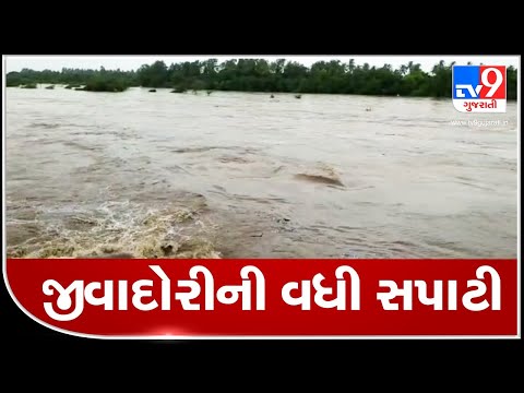 Water level of Narmada dam rises to 121.32 metre | TV9News